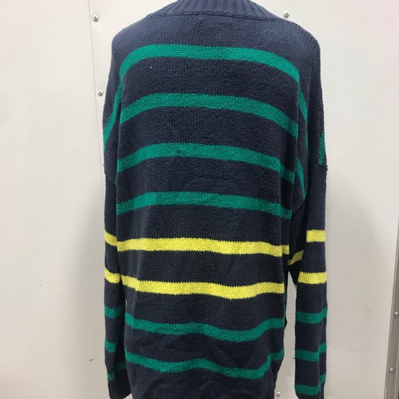 525 America Stripe Drop Shoulder Pullover Sweater - Picture 4 of 6